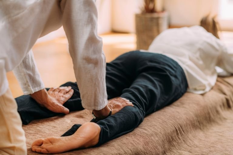 Séance de Zen shiatsu